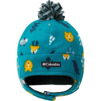 Columbia YOUTH FROSTY TRAIL II EARFLAP BEANIE Dětská zimní čepice, tyrkysová, velikost