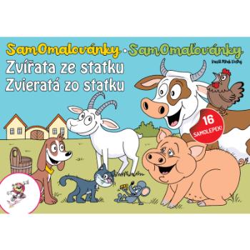 Samomalovánky Zvířata ze statku