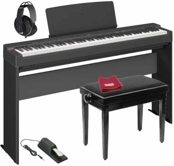 Yamaha P-145B DELUXE SET Digitální stage piano Black