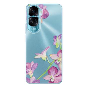 Odolné silikonové pouzdro iSaprio - Purple Orchid - Honor 90 Lite 5G