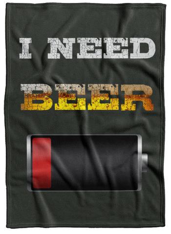 Deka I need beer (Podšití beránkem: NE)