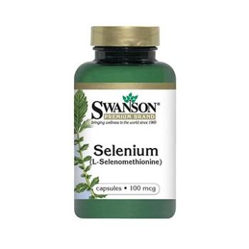 Swanson Selenium (L-selenomethionine), 100 mcg, 200 kapslí (87614012353)