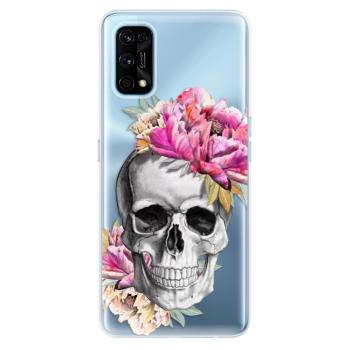 Odolné silikonové pouzdro iSaprio - Pretty Skull - Realme 7 Pro