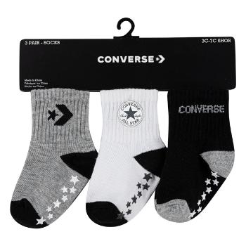 Converse CONVERSE LOGO INFANT TODDLER NO SLIP QUARTER 3 PK 12-24M