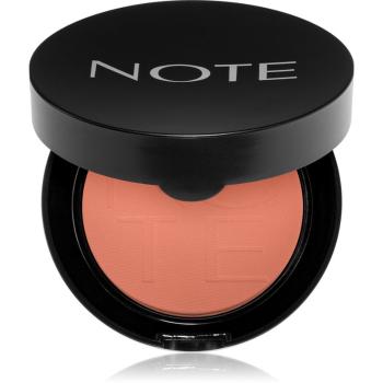 Note Cosmetique Luminous Silk pudrová tvářenka 04 Soft Peach 5,5 g