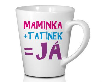 Hrnek Latte 325ml Maminka a tatínek