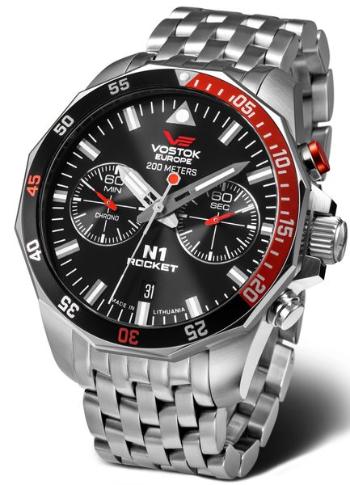 Vostok Europe N-1 Rocket Chrono Line 6S21-225A707B