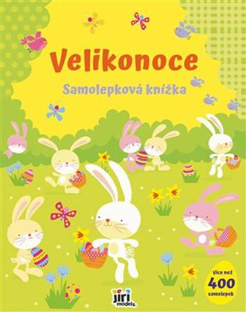 Velká samolepková knížka 5+ - Velikonoce