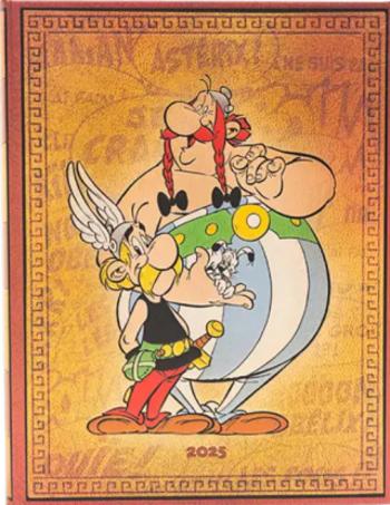 Diář Paperblanks 12M 2025 Asterix & Obelix Ultra DAY