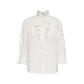 La Strada  Camisa Neela Broderie - Star White  Blúzka Biela