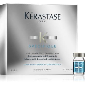 Kérastase Specifique Cure Apaisante Anti-Inconforts 4týdenní intenzivní kúra pro podrážděnou pokožku hlavy 12 x 6 ml