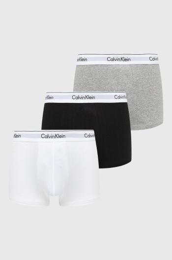 Boxerky Calvin Klein Underwear pánské, šedá barva, 000NB2380A