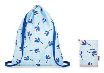 Reisenthel Mini Maxi Sacpack Leaves Blue