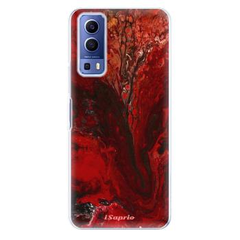 Odolné silikonové pouzdro iSaprio - RedMarble 17 - Vivo Y52 5G