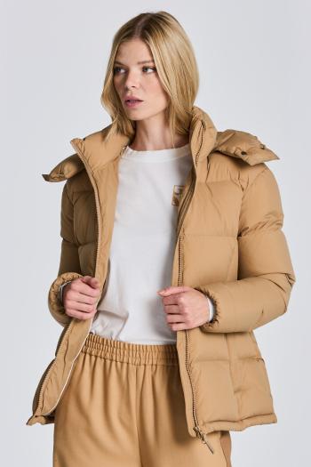 BUNDA GANT D2. MID LENGTH DOWN JACKET WARM KHAKI