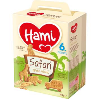 Hami Safari sušenky pro děti 180 g