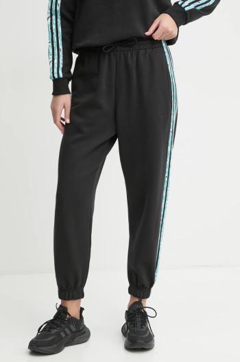 Tepláky adidas Animal černá barva, s aplikací, IY1659