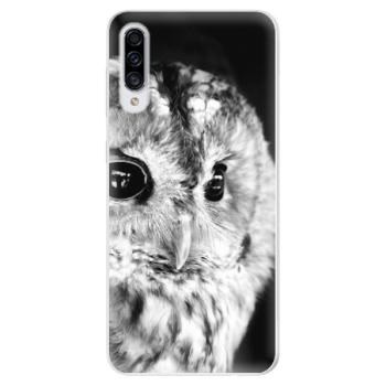 Odolné silikonové pouzdro iSaprio - BW Owl - Samsung Galaxy A30s