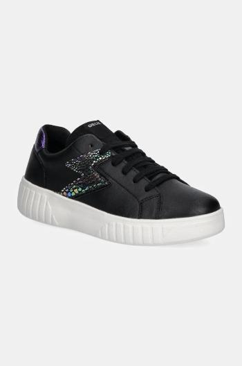 Dětské sneakers boty Geox MIKIROSHI černá barva, J45DVA.0BCDH