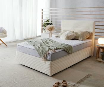 Boxspring postel Dream-Well 120x200 cm plyšový manšestr