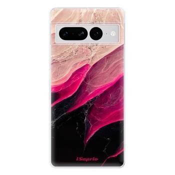 Odolné silikonové pouzdro iSaprio - Black and Pink - Google Pixel 7 Pro 5G