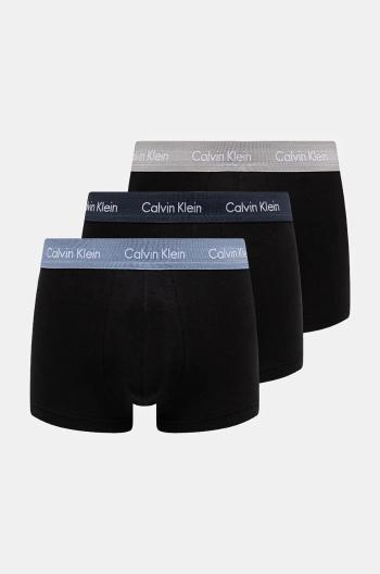 Boxerky Calvin Klein Underwear 3-pack pánské, černá barva, 0000U2664G