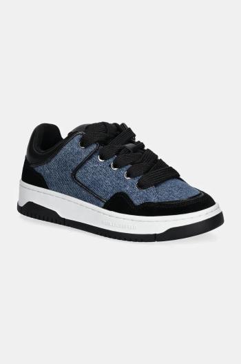 Sneakers boty Karl Lagerfeld Jeans KREW modrá barva, KLJ63024