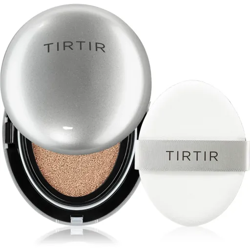 TIRTIR Mask Fit Aura Cushion hydratační make-up v houbičce pro rozjasnění pleti odstín 33C Hazel 18 g