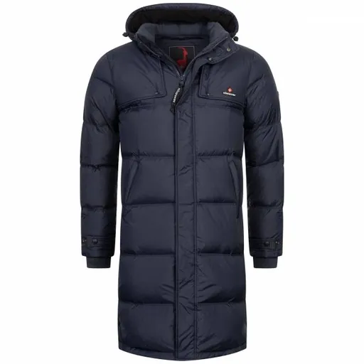 HÖHENHORN BANNALP Pánský zimní kabát, tmavě modrá, velikost