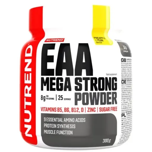 Nutrend EAA MEGA STRONG POWDER 300 G Aminokyseliny EAA, , velikost 300 G
