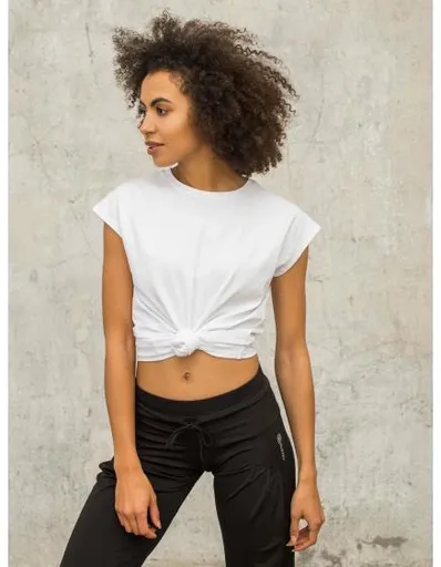 Dámské tričko Keira FOR FITNESS bílé