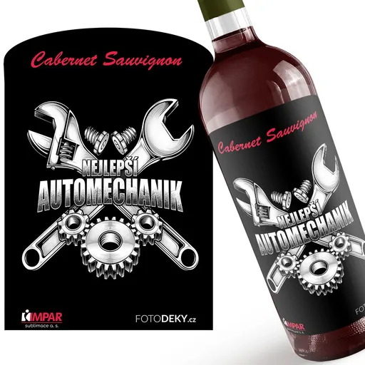 Víno Nejlepší automechanik (Druh Vína: Červené víno)
