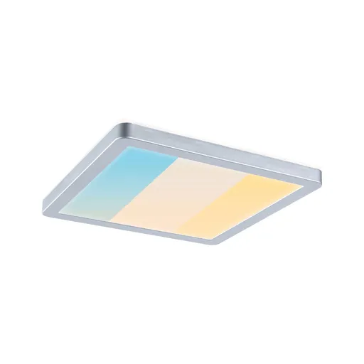 PAULMANN LED Panel Atria Shine IP44 hranaté 190x190mm 8W 3000 - 6500K matný chrom