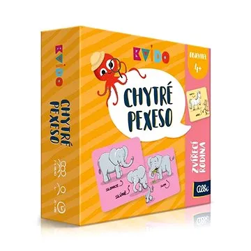 Albi Kvído - Chytré pexeso - zvířecí rodina (8590228037435)