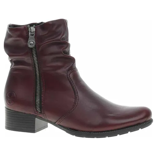 Dámské polokozačky Rieker 78656-35 rot 40