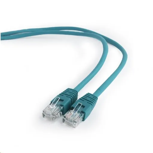 GEMBIRD kabel patchcord Cat5e UTP 0, 25m, zelený