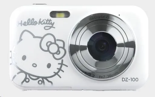 YASHICA Hello Kitty Digital Camera DZ-100 (White)