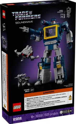 Transformers: Soundwave - LEGO Hidden Side (10358)