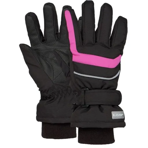 LOAP RODI Dětské rukavice, černá, velikost 8Y