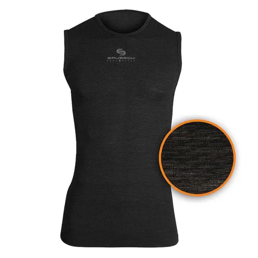 Unisex tílko Brubeck Multifunctional Base Layer 3D Graphite XL
