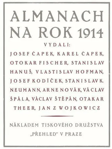 Almanach na rok 1914 - Erik Gilk