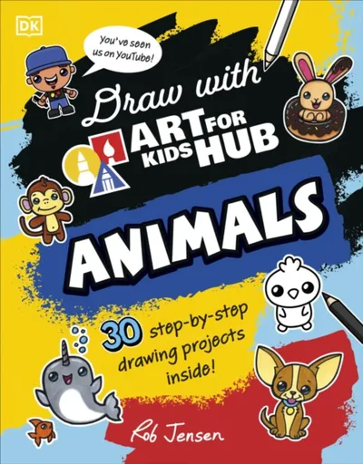 Draw with Art for Kids Hub Animals - Art For Kids Hub, Rob Jensen