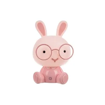 Alum Noční lampička Králíček 23 cm- růžová (91091)