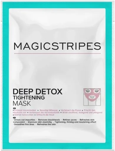 MAGICSTRIPES Detoxikační pleťová maska (Deep Detox Tightening Mask) 1 ks