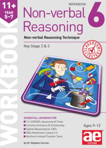 11+ Non-verbal Reasoning Year 5-7 Workbook 6 - Stephen C. Curran, Natalie Knowles