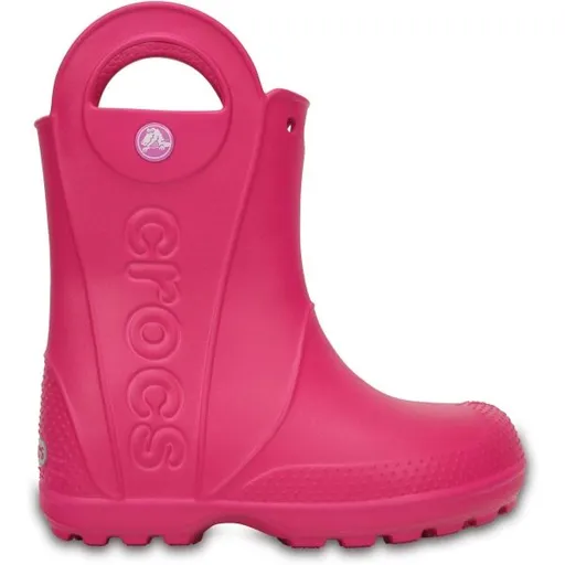Crocs HANDLE IT RAIN BOOT KIDS Dětské holínky, růžová, velikost 33/34