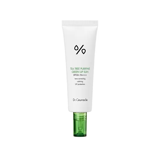 Dr.Ceuracle Tónovaný pleťový krém na opalování SPF 50 Tea Tree Purifine (Green Up Sun) 50 ml