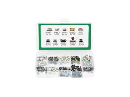 Sada mikrospínačů 250ks SMD