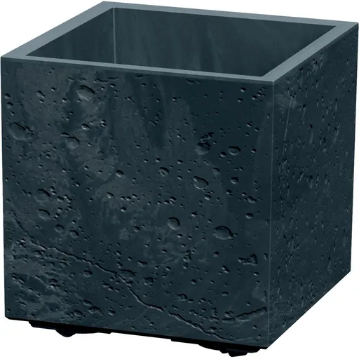 Květináč SIERRA SQUARE BETON EFFECT 28,8 cm, antracit, S