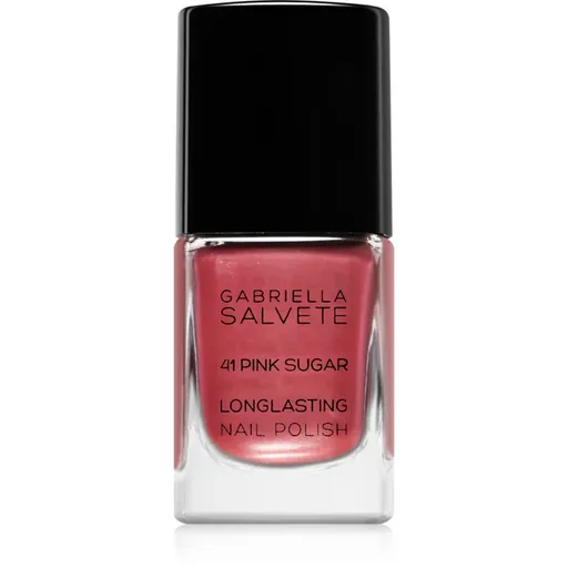 Gabriella Salvete Longlasting Enamel dlouhotrvající lak na nehty s perleťovým leskem odstín 41 Pink Sugar 11 ml